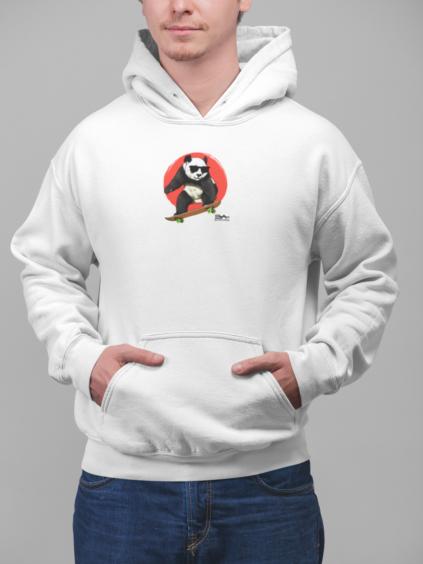 Skating Panda Eco Hoodie