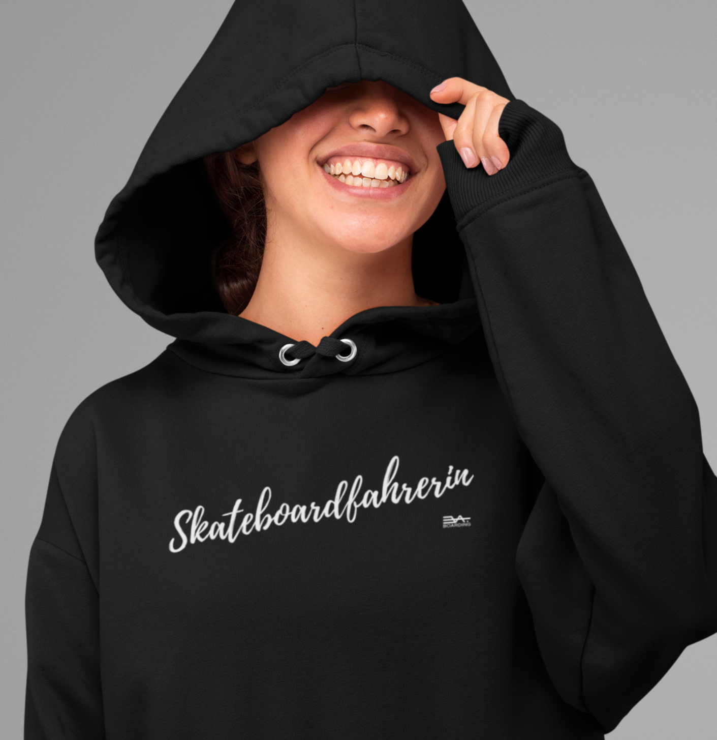 Skateboardfahrerin Eco Hoodie