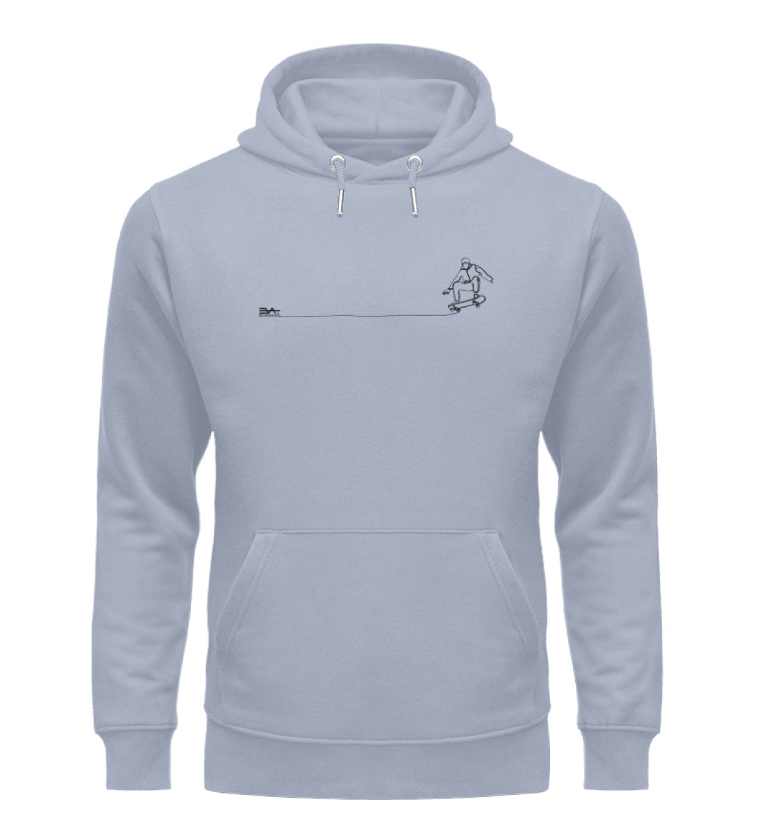 One line man Eco Hoodie