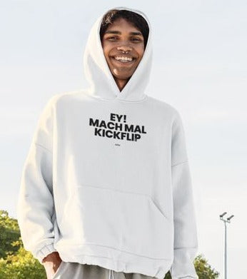 Ey mach mal Kickflip Eco Hoodie