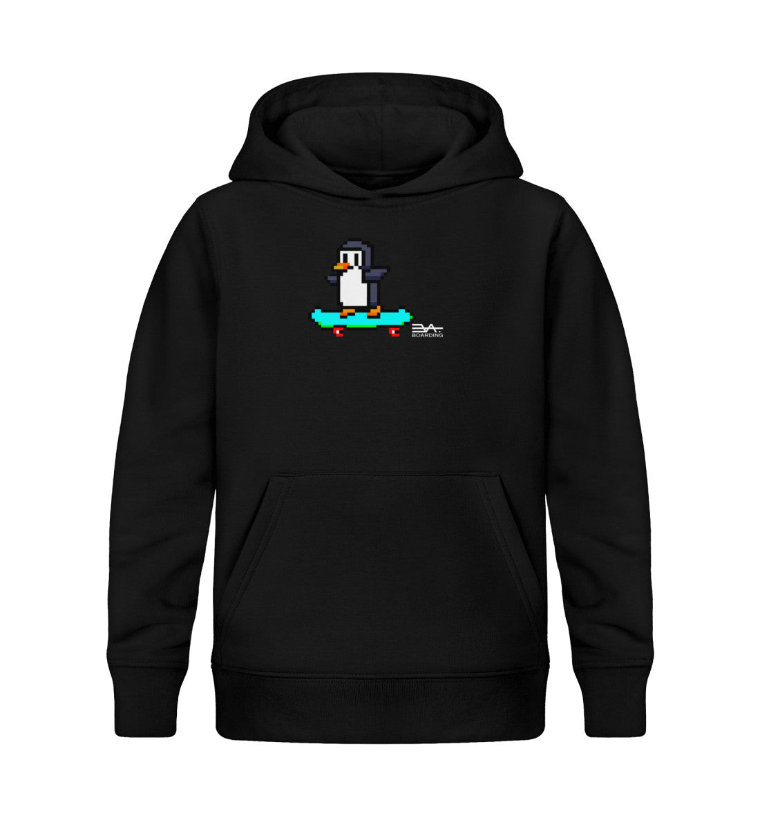 Pixel Pingu groß Eco Hoodie