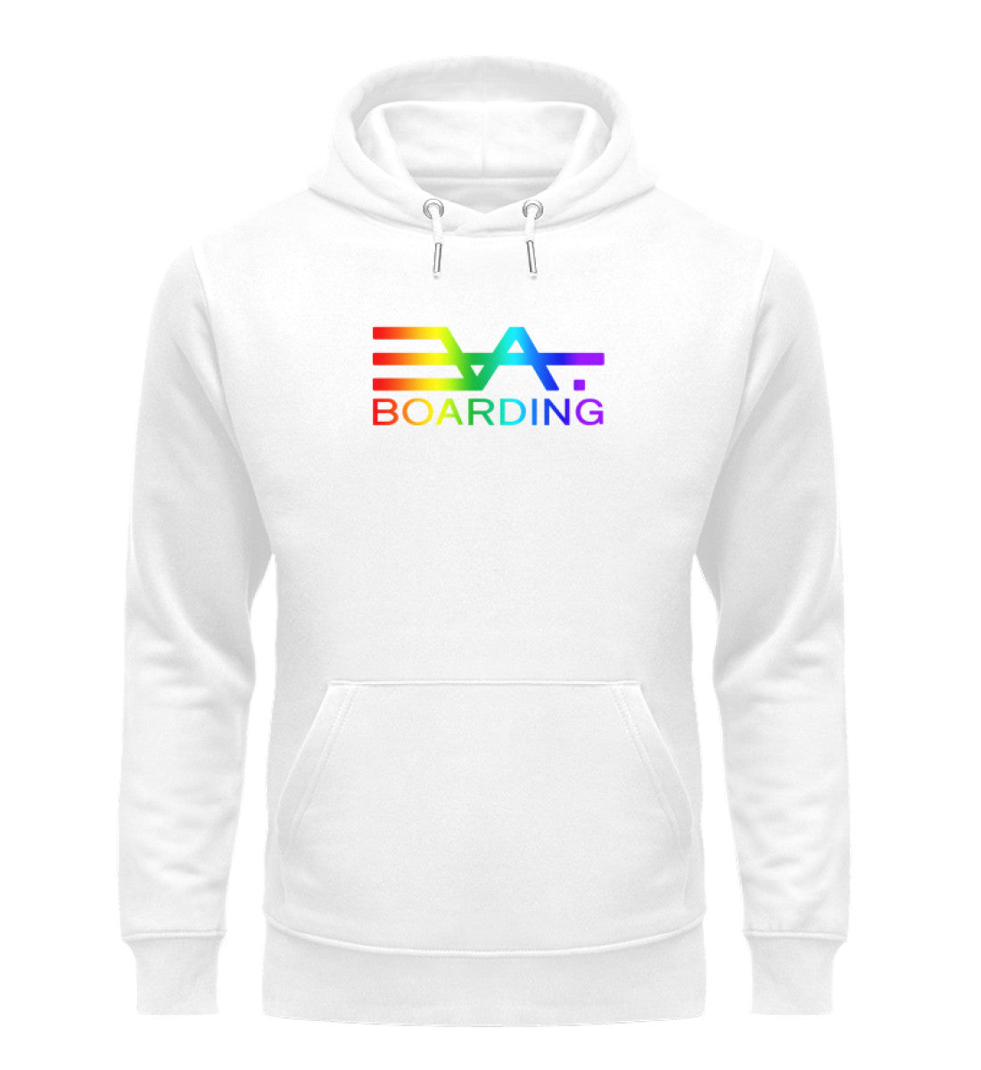 Logo groß rainbow Eco Hoodie