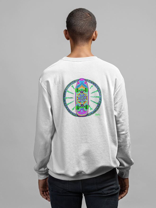 Hippie back Eco Sweatshirt