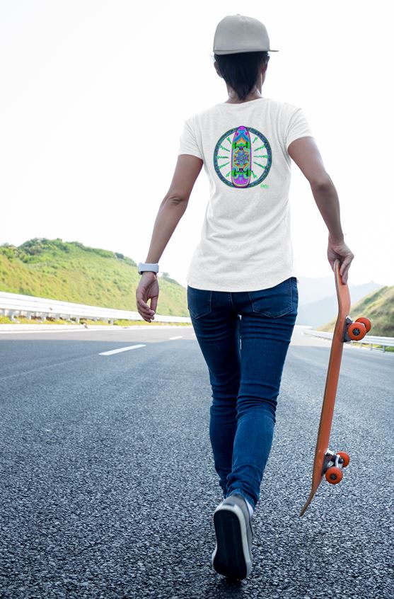 Hippie back Eco T-shirt