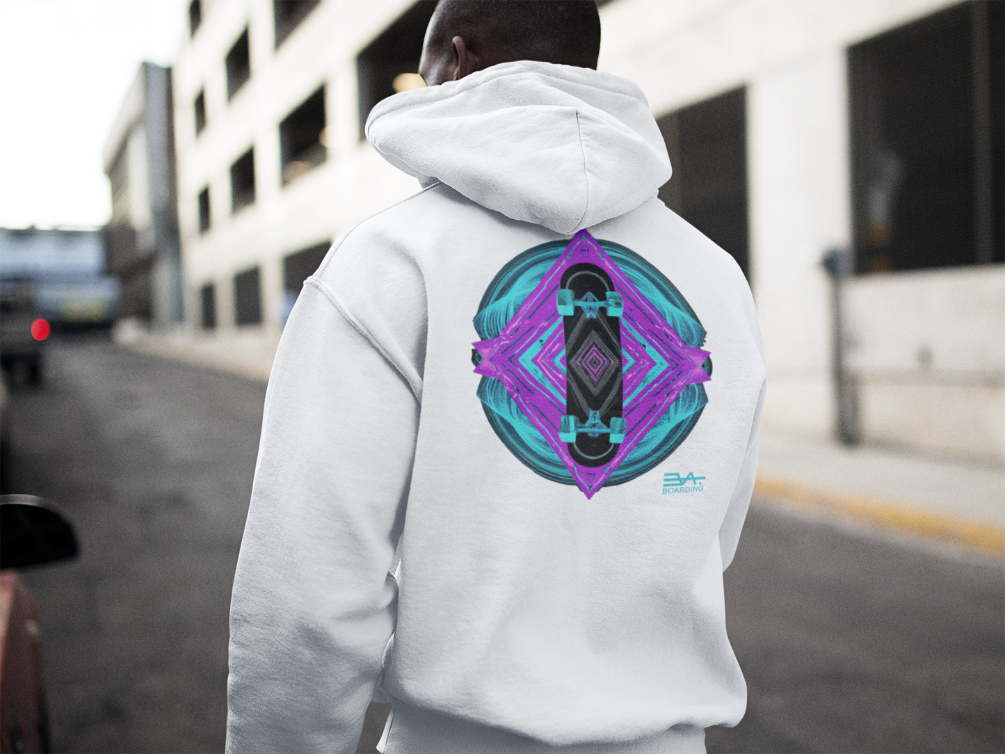 Space back Eco Hoodie