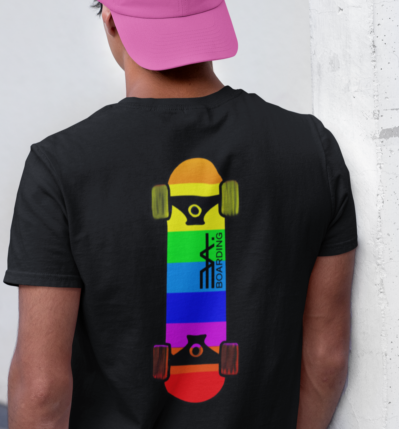 Rainbow Board Eco T-shirt