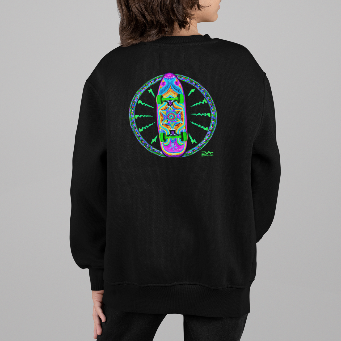 Hippie back Eco Sweatshirt