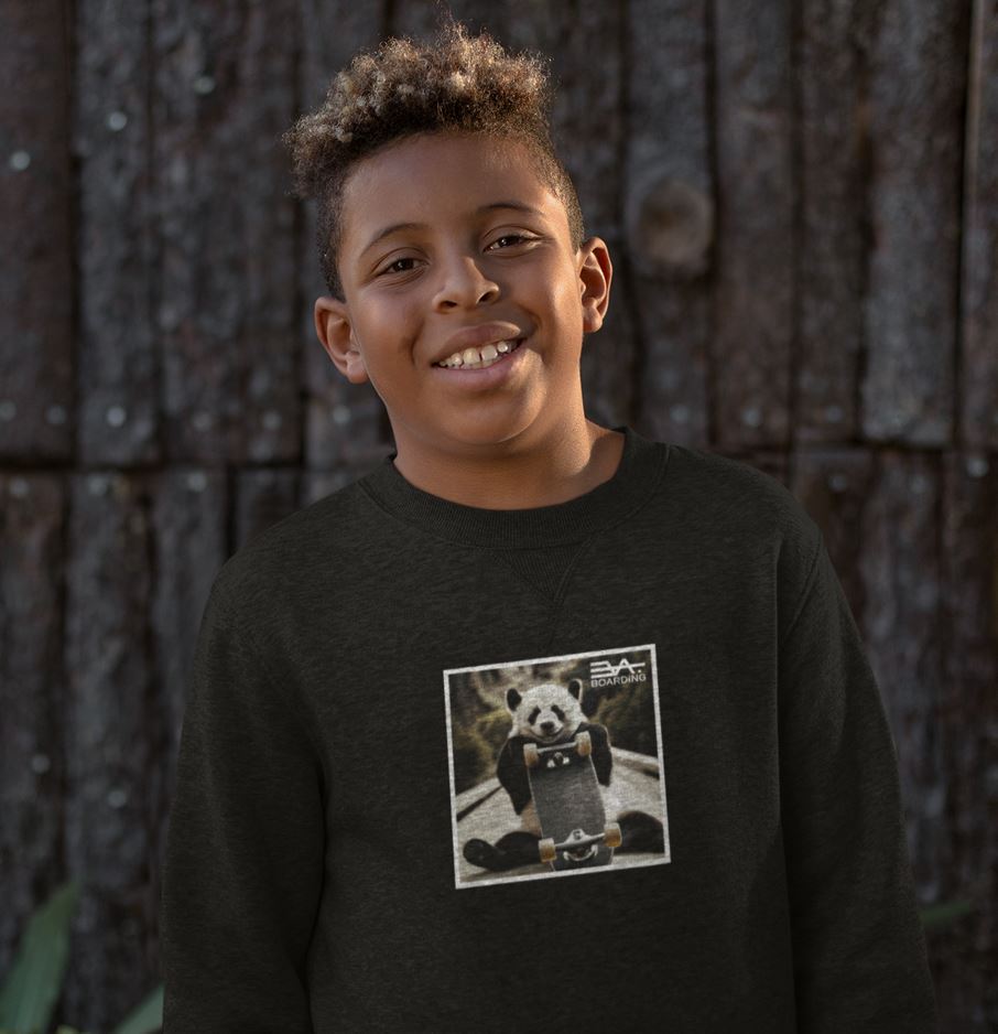 Skate Panda Eco Sweatshirt