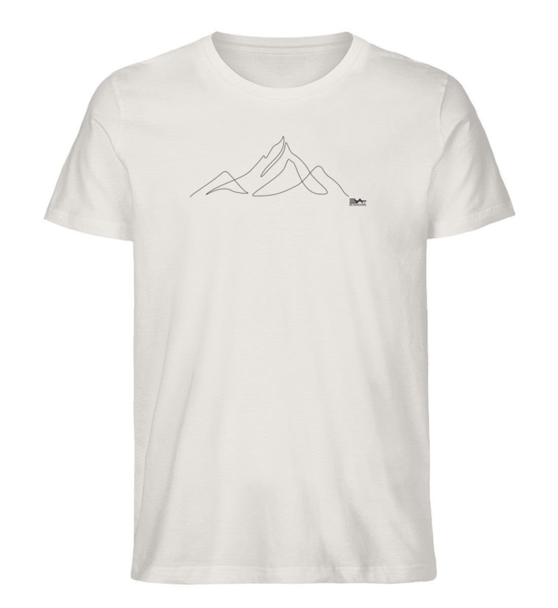 One line Mountain Eco T-shirt