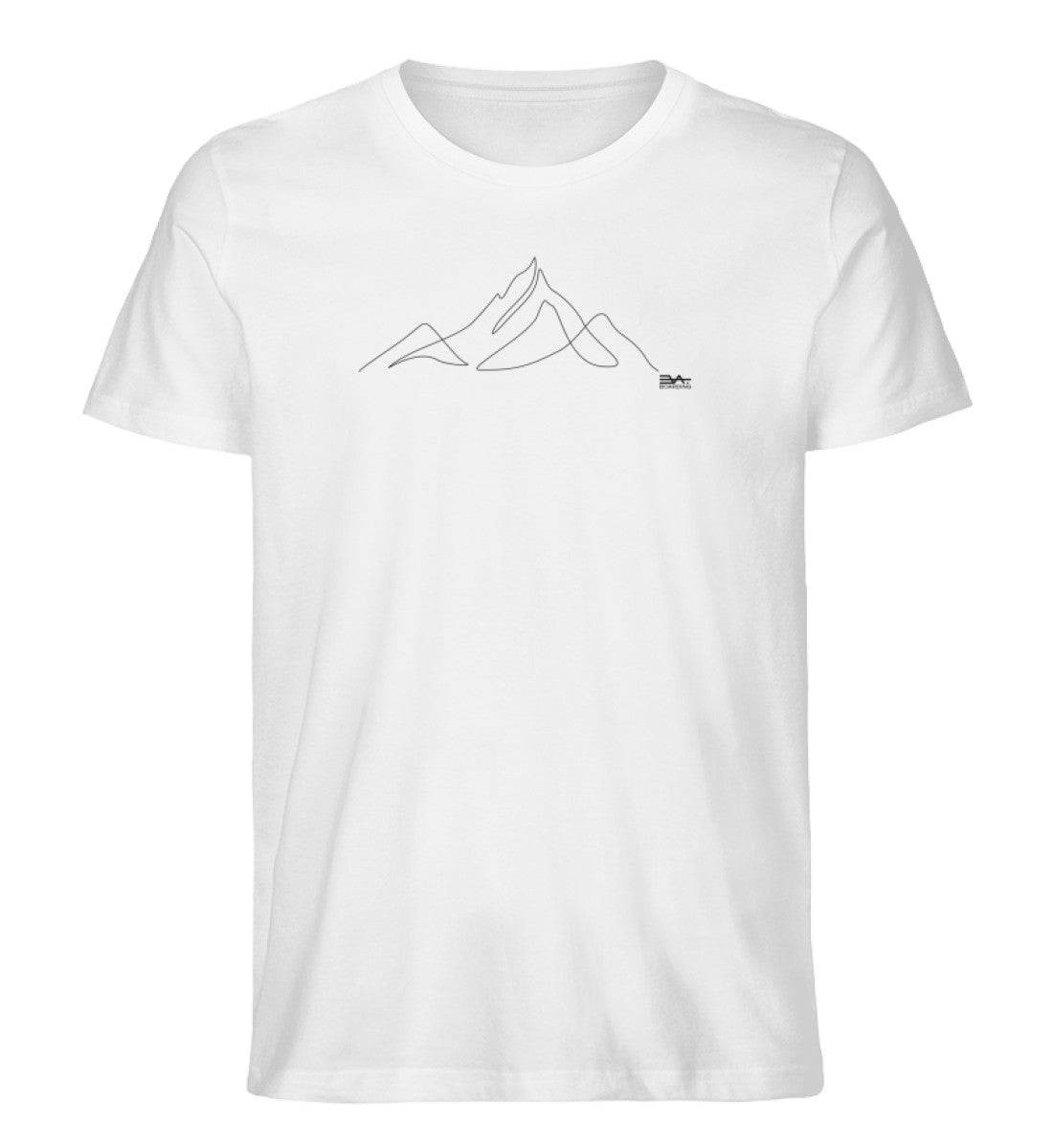 One line Mountain Eco T-shirt