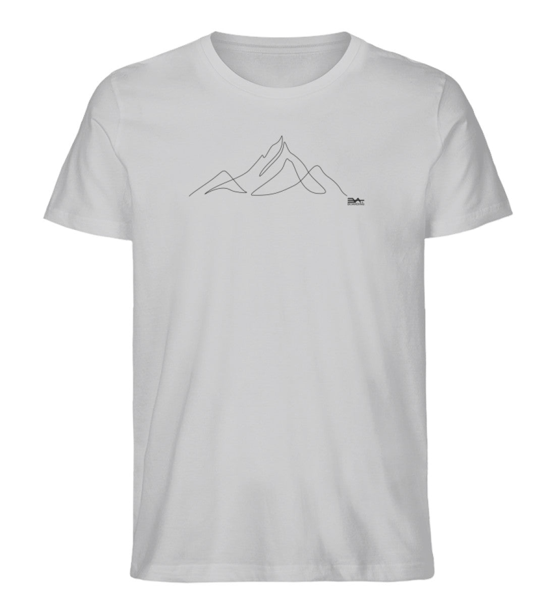 One line Mountain Eco T-shirt