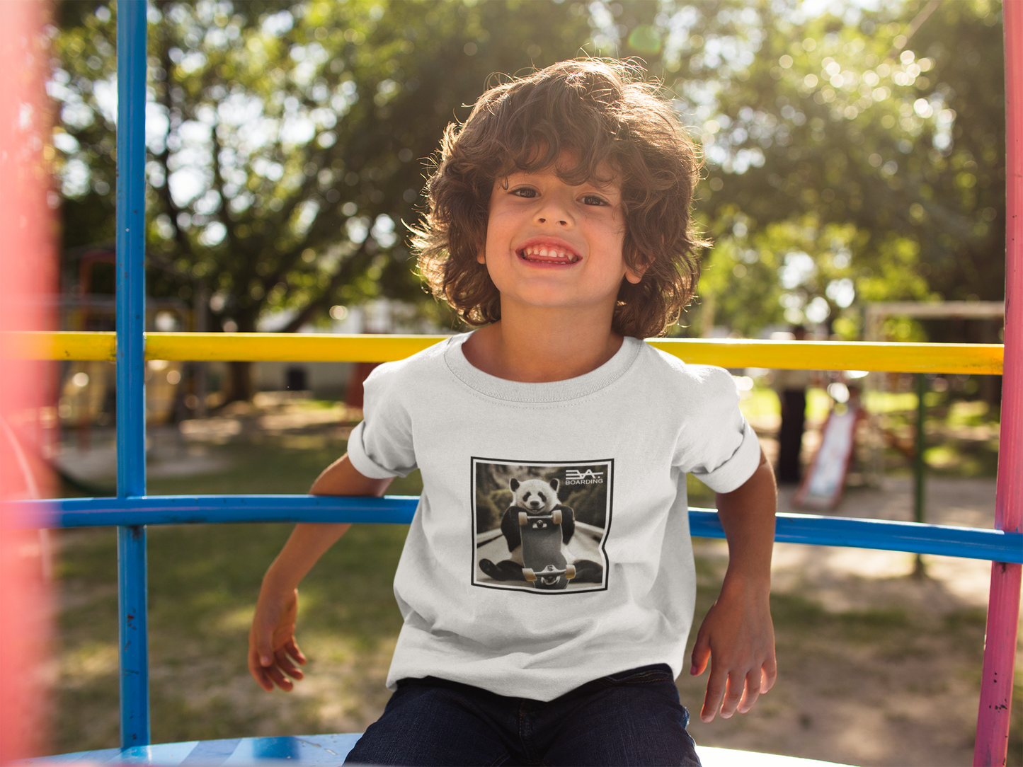 Skate Panda Eco T-shirt_nicht