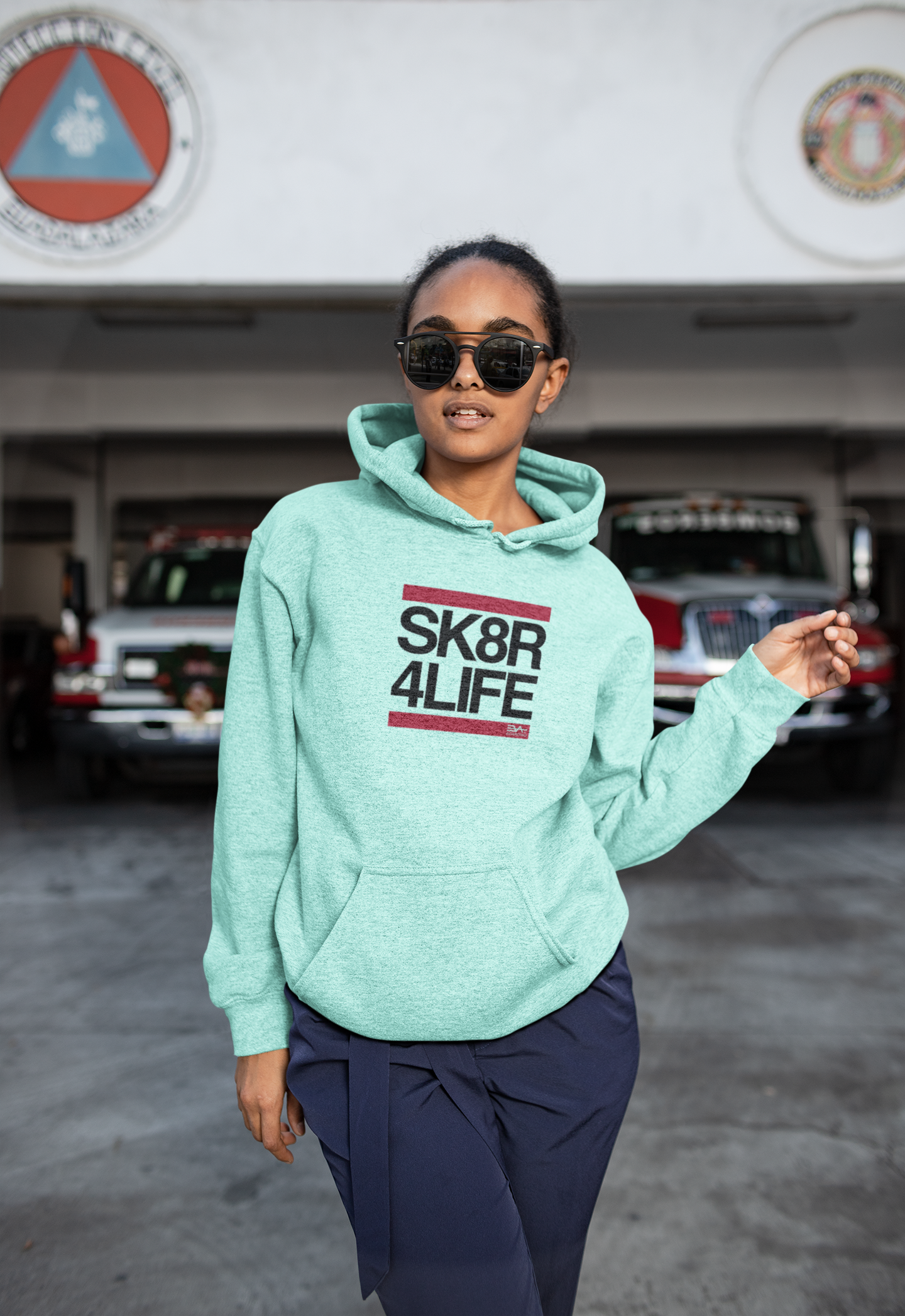 SK8R 4 LIFE Eco Hoodie