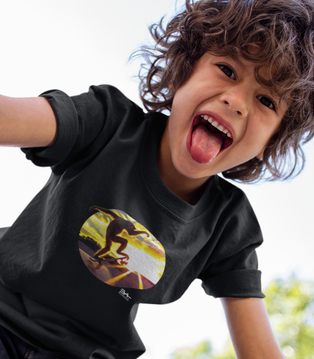 Skating Monkey Eco T-shirt