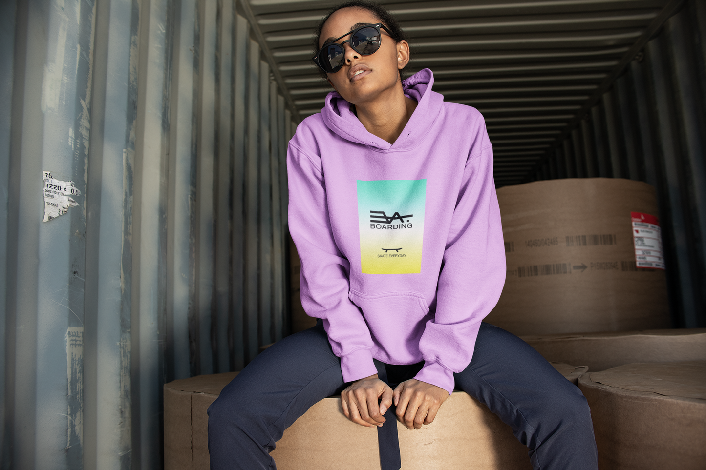 Skate everyday Eco Hoodie