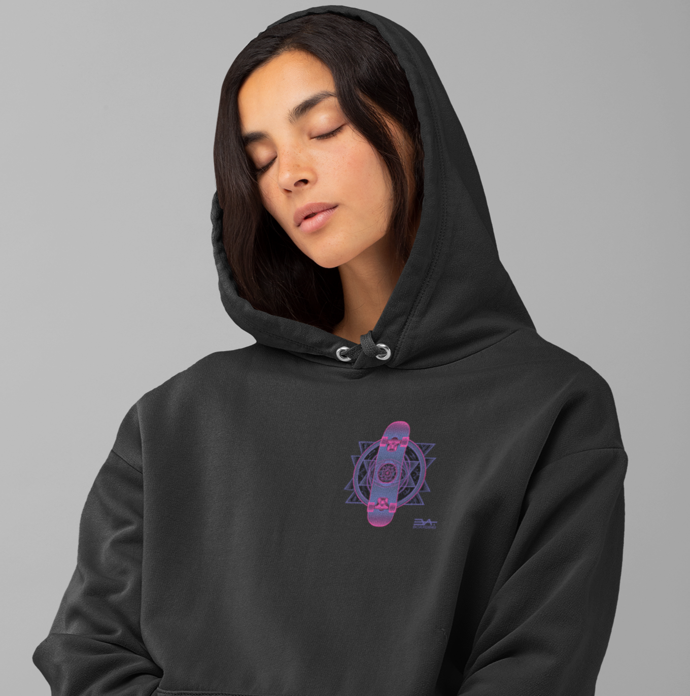 Pink Space Eco Hoodie