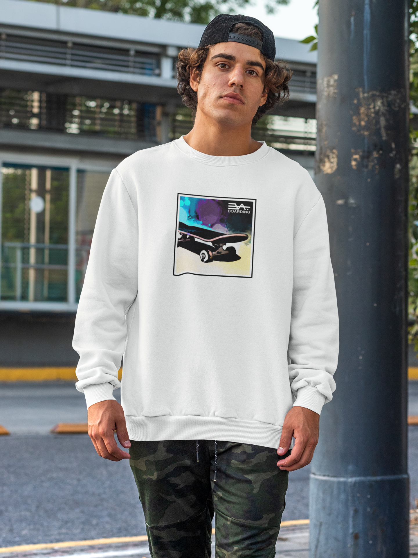 Skate art Eco Sweatshirt_nicht