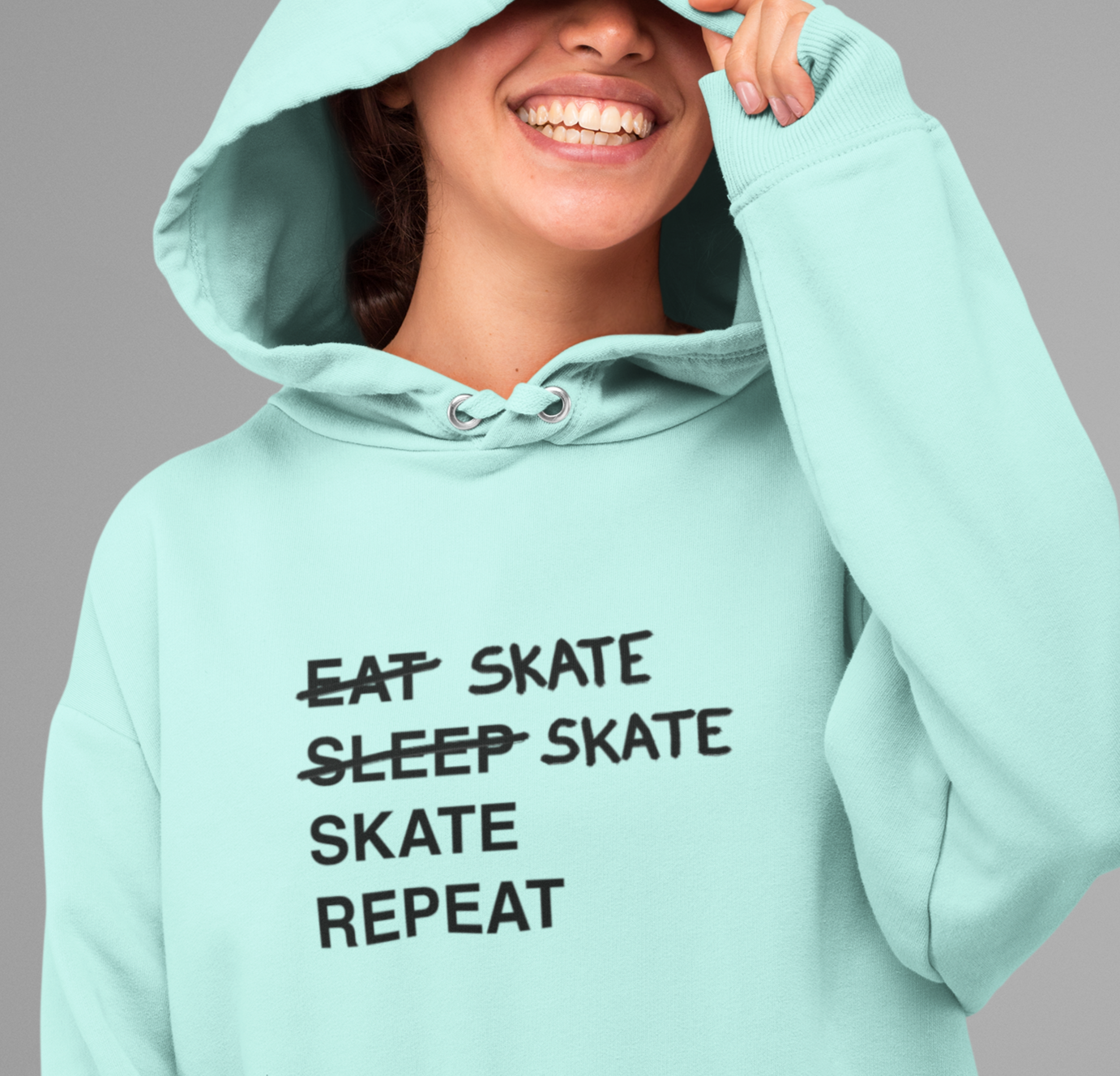 Skate repeat Eco Hoodie