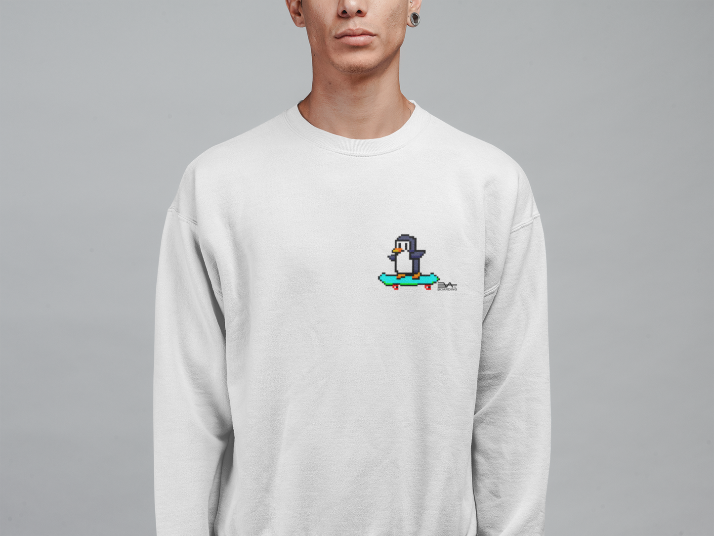 Pixel Pingu Eco Sweatshirt_nicht