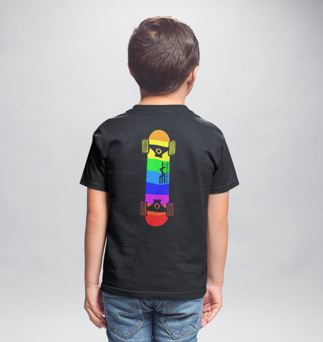 Rainbow Board Eco T-shirt