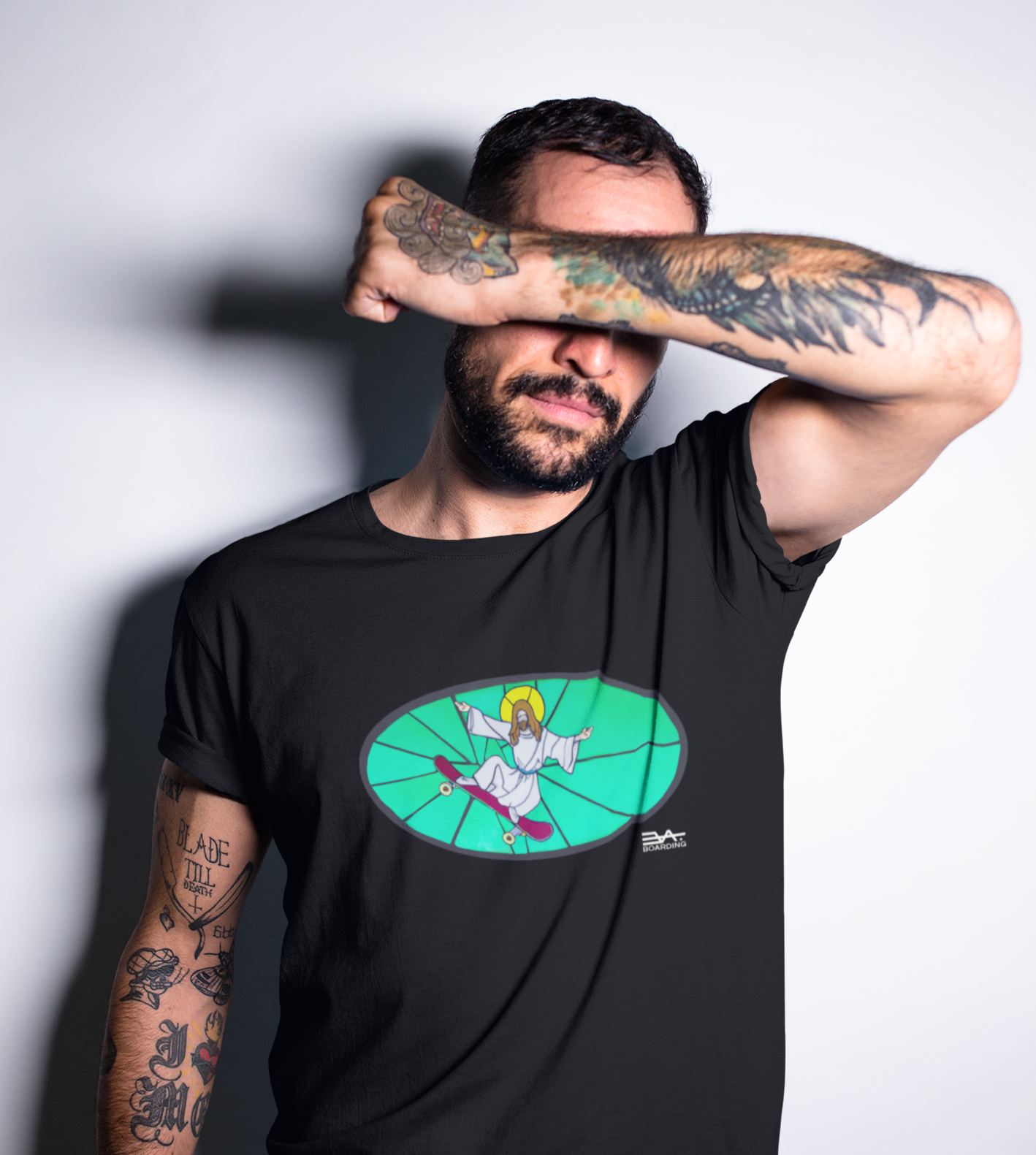 Jesus skates Eco T-shirt